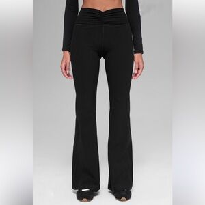 ALO Yoga Black Flared Leggings